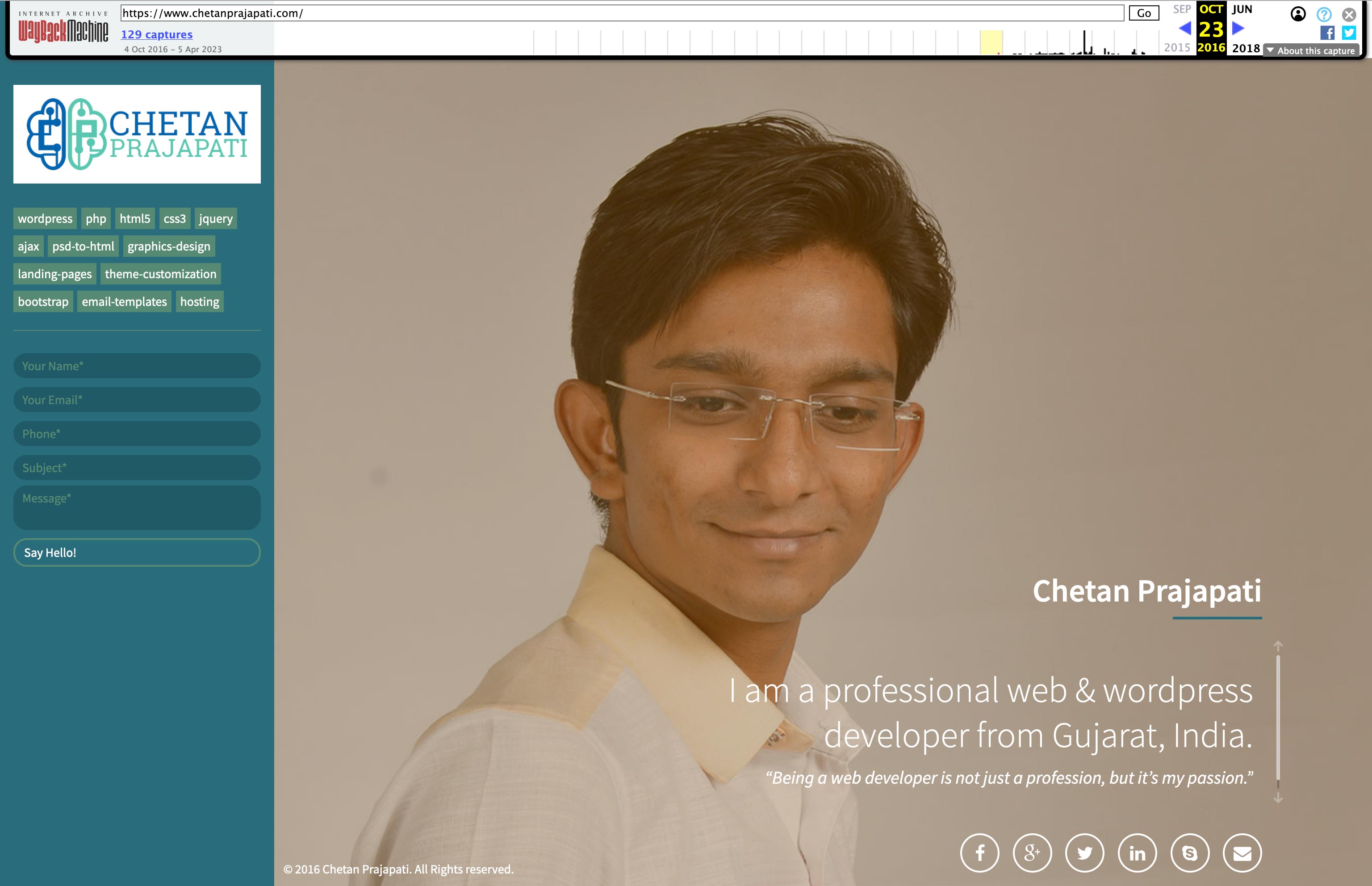 Wayback-Chetan-Prajapati